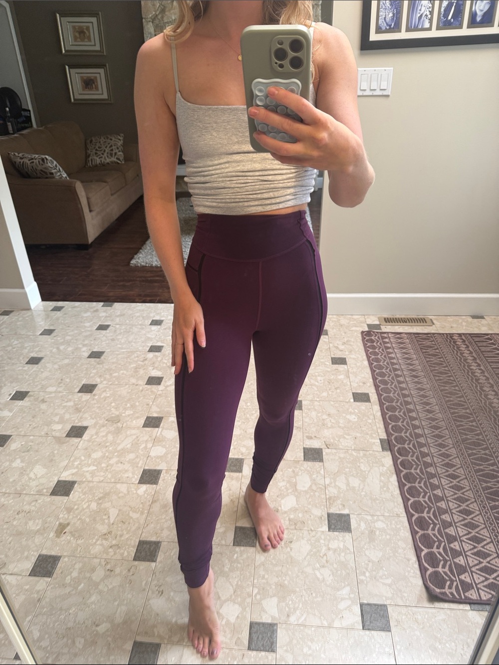 lululemon athletica High-Waist Plum Leggings